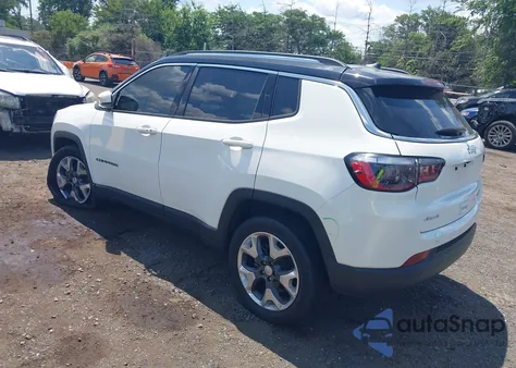 2021 Jeep Compass Limited 4X4 from USA, damaged, VIN 3C4NJDCB8MT557609